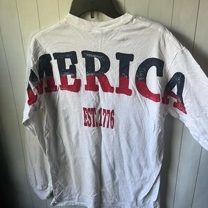 ‘Merica Long Sleeve Patriotic July 4th Shirt